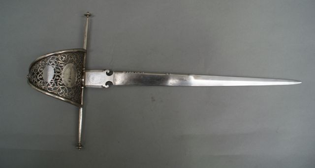 Appraisal: A Victorian copy Maingouche lefthand dagger inch plain blade with