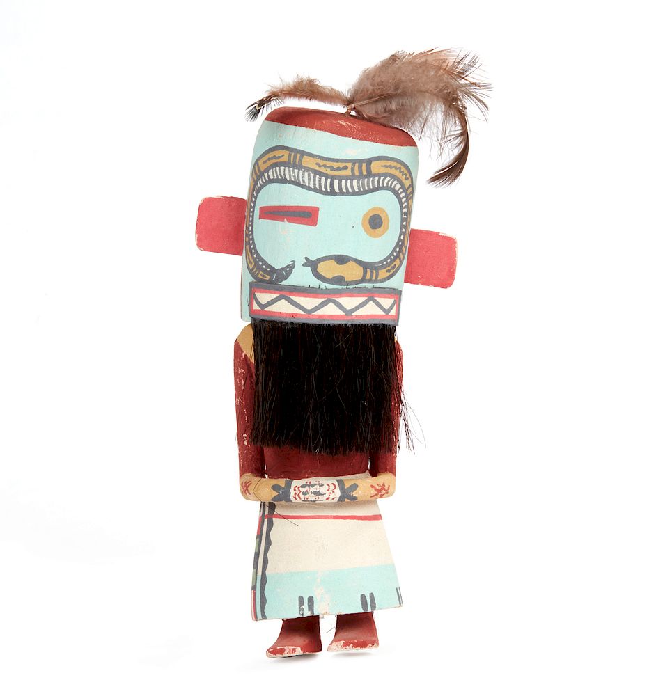 Appraisal: Hopi Witch Kachina Cradle Doll Hilili Hopi Witch Kachina cradle