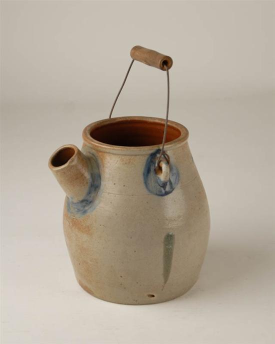 Appraisal: A th C W Roberts Binghamton NY Stoneware Batter Jug