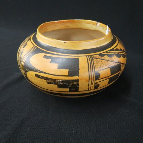 Appraisal: Hopi Indian Pottery Bowl diameter tall