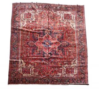 Appraisal: Fine Palace Size Hand Woven Persian Bakhtiari Wool Floral and