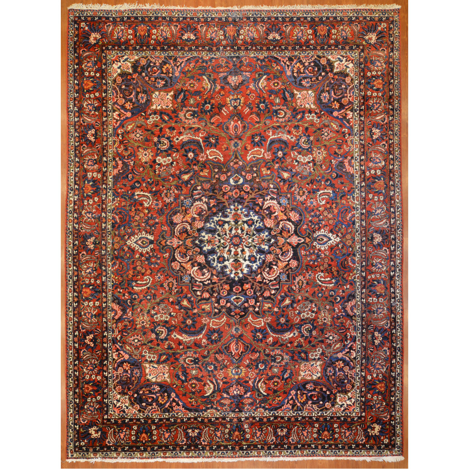 Appraisal: BAHKTIARI CARPET PERSIA X Third quarter- th century hand-knotted wool