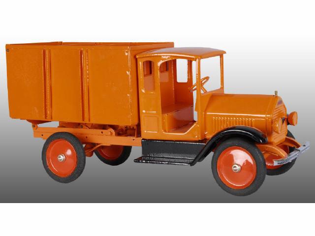 Appraisal: Pressed Steel Sturditoy Grain Truck Toy Description Circa Complete restoration