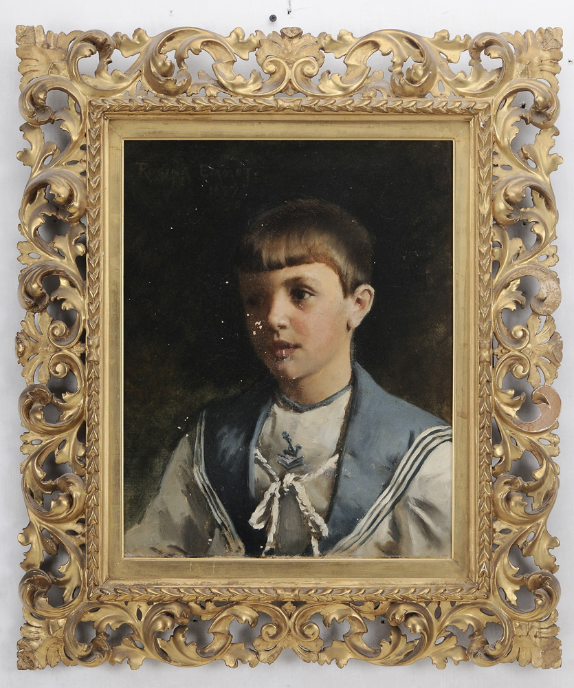 Appraisal: Rosina Emmet Sherwood New York - Portrait of a Young