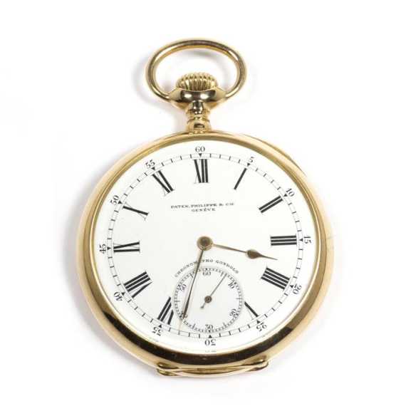 Appraisal: POCKET WATCH PATEK PHILIPPE GONDOLO ca Pink gold Polished case