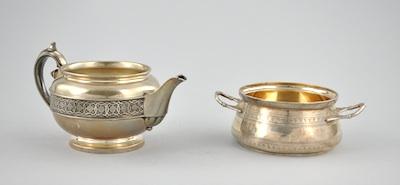 Appraisal: Two Tiffany Co Sterling Silver Tableware Pieces Consisting of a