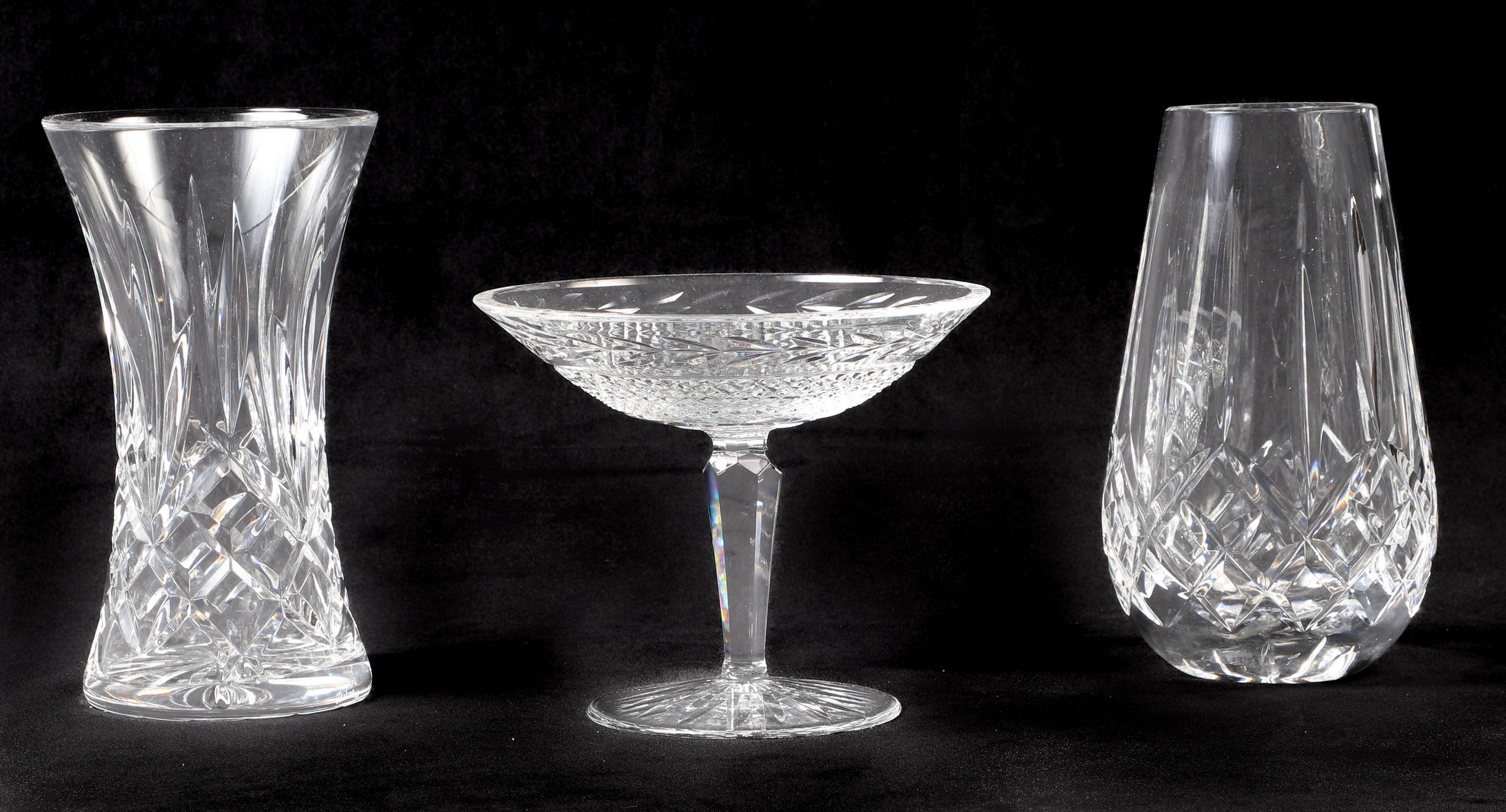 Appraisal: Pcs Waterford crystal c o Glandore compote - dia x