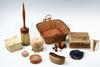 Appraisal: SHAKER LOT - Ten piece miscellaneous lot of th c