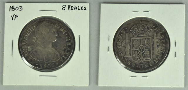 Appraisal: Eight Reales - Mexico SpainNice VF grade with solid detail