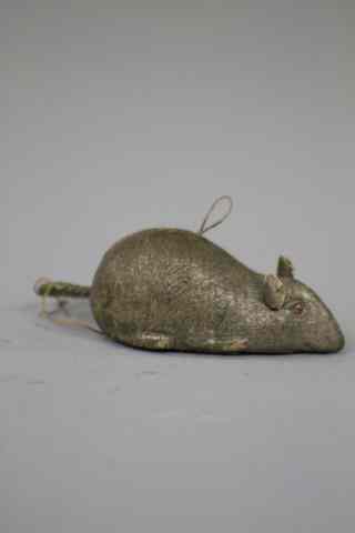 Appraisal: DRESDEN CHURCH MOUSE CANDY CONTAINER Germany Dresden Christmas tree ornament