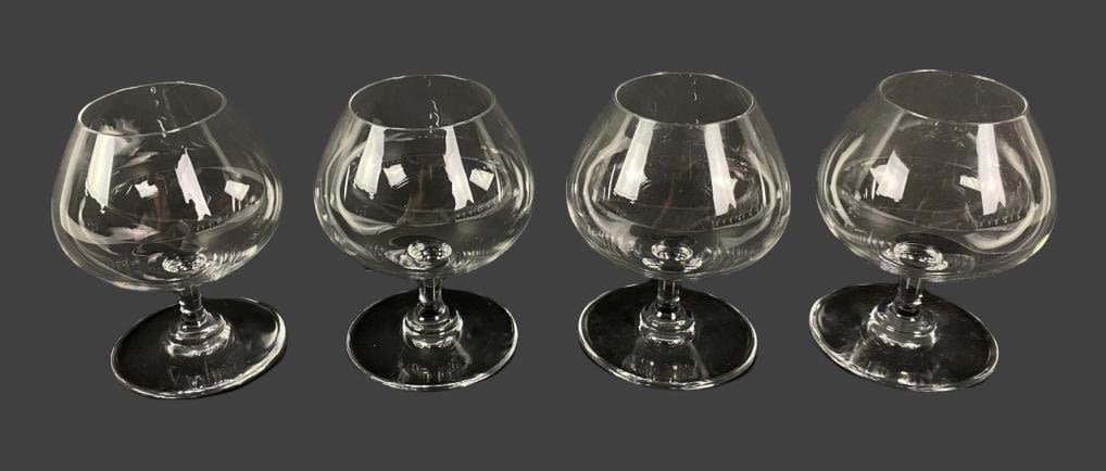 Appraisal: Baccarat Small Brandy Snifter GlassesMarked on bottom No chips or