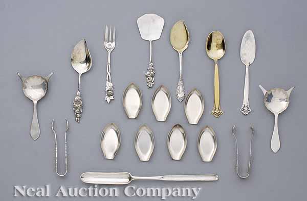 Appraisal: An Assorted Group of American Sterling Silver Serving Pieces various