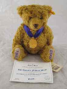 Appraisal: A Steiff - Golden Jubilee Bear ht cm