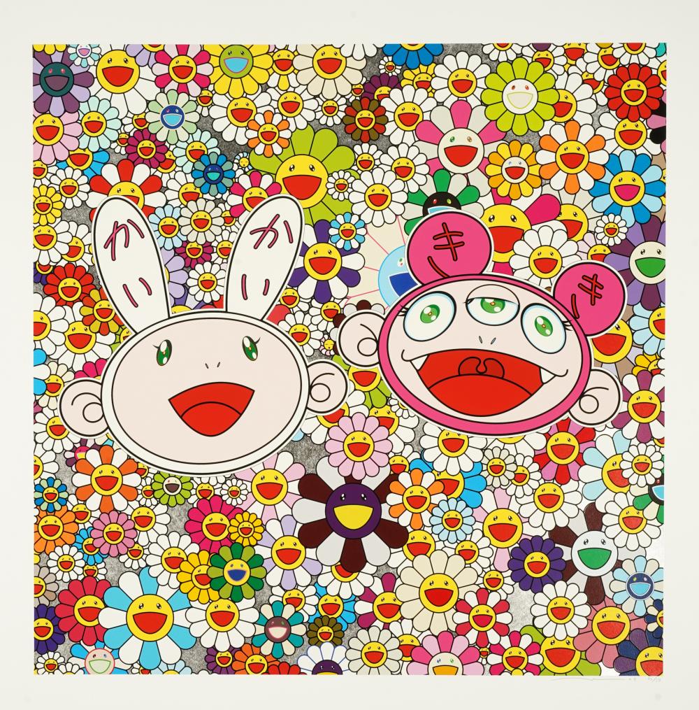 Appraisal: TAKASHI MURAKAMI B KAI KAI KIKI LOTS OF FUN screenprint