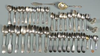 Appraisal: Group of Sterling and Coin Silver st group Group of