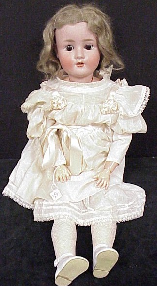 Appraisal: Doll Bisque head doll Schoneau and Hoffmeister articulated composition body