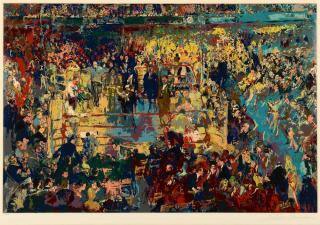 Appraisal: LeRoy Neiman Signed Serigraph Champions LeRoy Neiman American - signed