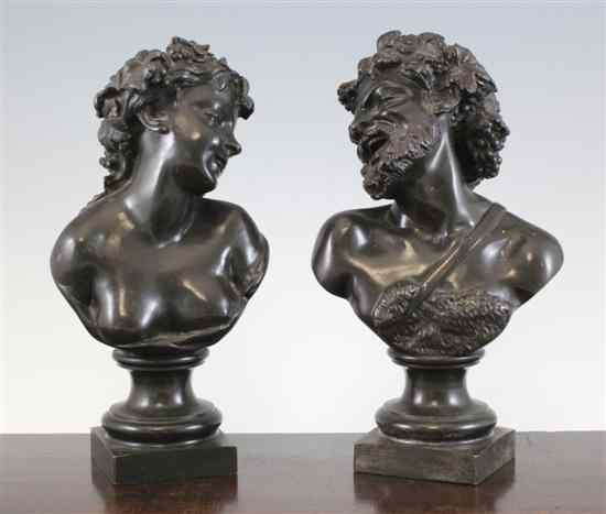 Appraisal: After Claude Michael Clodion A pair of th century French