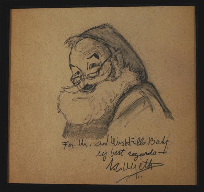 Appraisal: Possibly Newell Convers Wyeth American - pencil sketch Head of