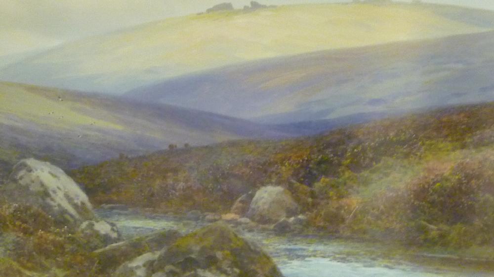 Appraisal: FREDERICK JOHN WIDGERY - West Mill Tor near Redavon Brook