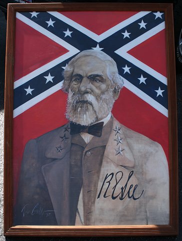 Appraisal: GALLO Tom American th C ''Robert E Lee'' Oil B