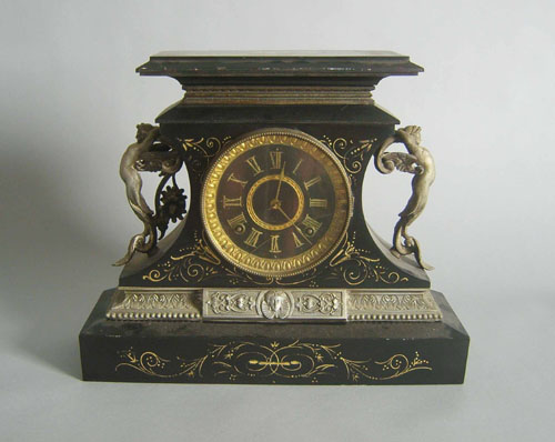 Appraisal: Ansonia Slate mantle clock h