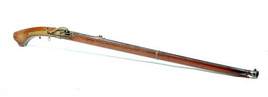 Appraisal: MATCHLOCK RIFLE Japan th- th century round barrel with a