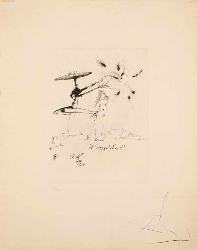 Appraisal: Salvador Dali - French Spanish L' Incantation