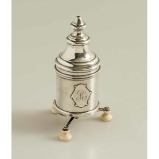 Appraisal: Silver Pepper Mill W K Vanderslice Co A silver pepper