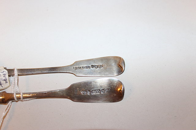 Appraisal: A SCOTTISH PROVINCIAL FIDDLE PATTERN TEASPOON by Peter Gill Son