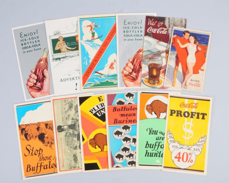 Appraisal: Lot Of 's- 's Coca-Cola Promotional Brochures This group of