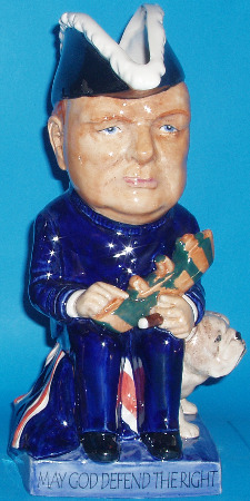 Appraisal: Kevin Francis Toby Jug Winston Churchill Limited Edition Height cm