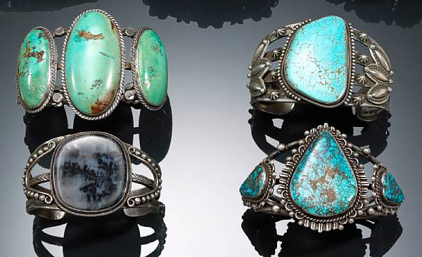 Appraisal: JewelryFine Southwest jewelry from the Sheldon and Barbara Breitbart Collection