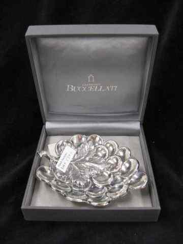 Appraisal: Buccellati Sterling Silver Figural Dish of grape cluster '' x