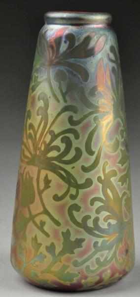 Appraisal: Weller Sicard Vase Description Beautiful iridescent glaze Condition Excellent Size