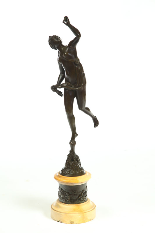 Appraisal: BRONZE AFTER JEAN BOLOGNE AKA GIAMBOLOGNA ITALY C - Unsigned