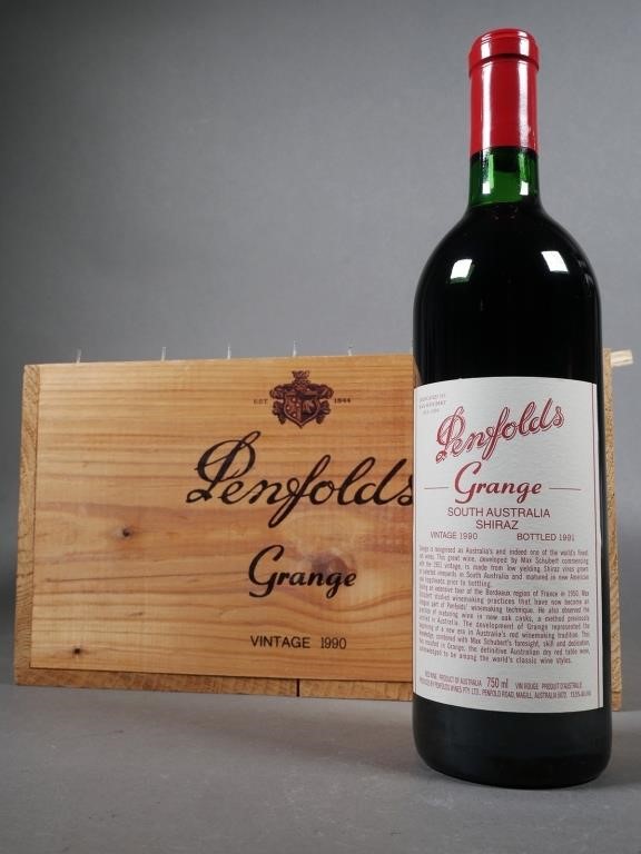 Appraisal: Case of Penfolds Grange Shiraz South Australia Wine Spectator All