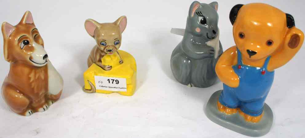 Appraisal: Wade Figures Sooty from Cantraks Felicity Squirrel Edward Fox and