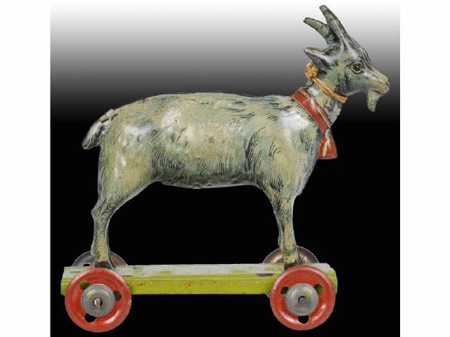 Appraisal: Lot of German Tin Animal Penny Toys Description One goat