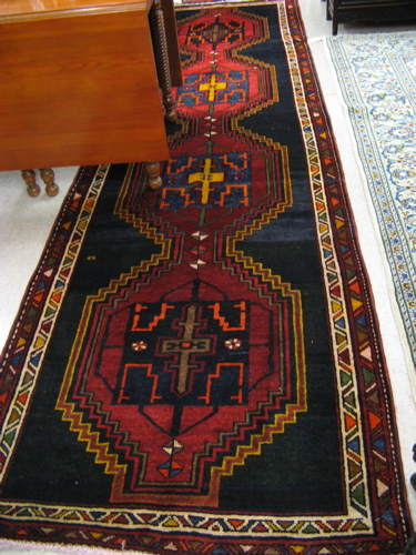 Appraisal: PERSIAN ARDEBIL HALL CARPET Ardebil province northwest Iran featuring a