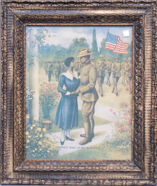 Appraisal: ONE MILITARY RELATED PRINT Property from the home of Westport