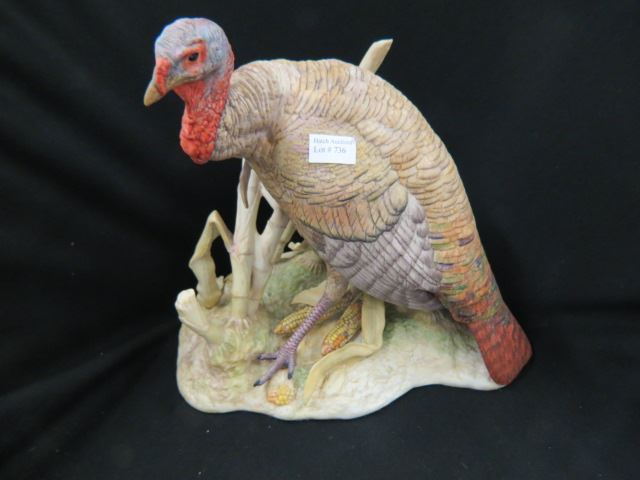 Appraisal: Cybis Porcelain Figurine of a Turkey among corn stalks