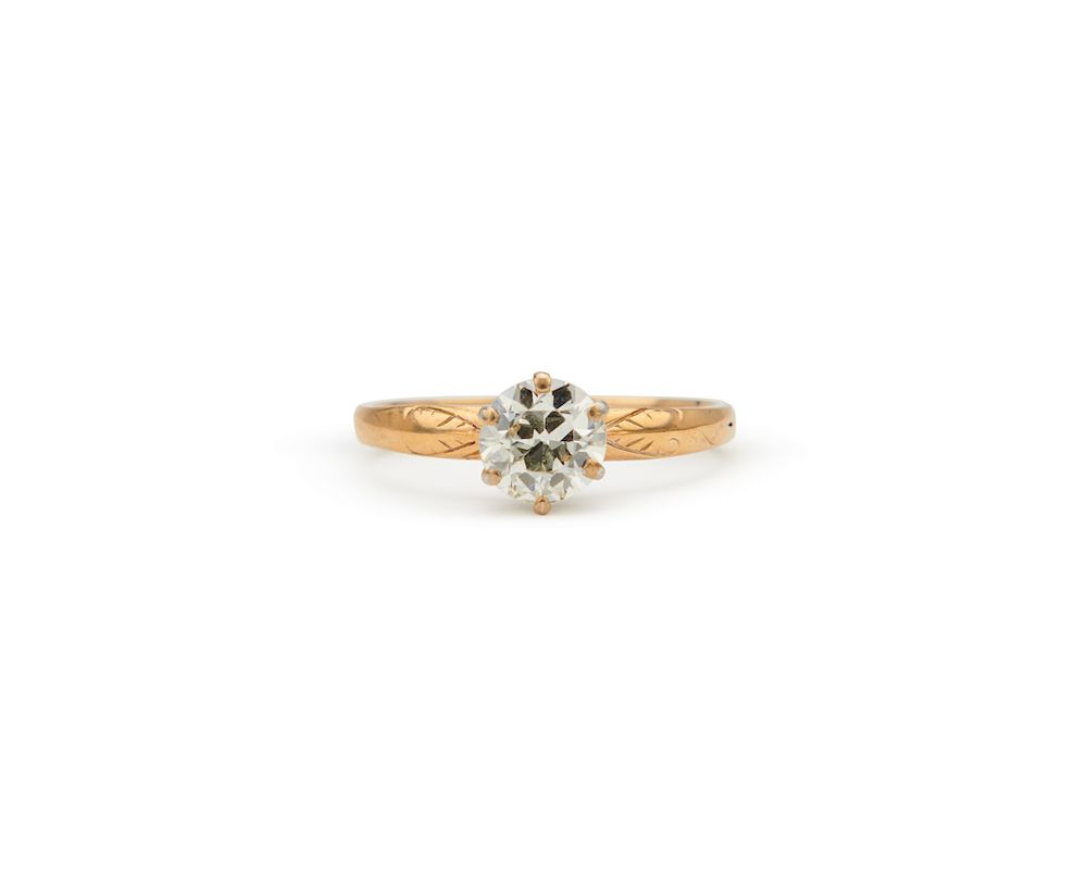 Appraisal: K Gold and Diamond Ring K Gold and Diamond Ring