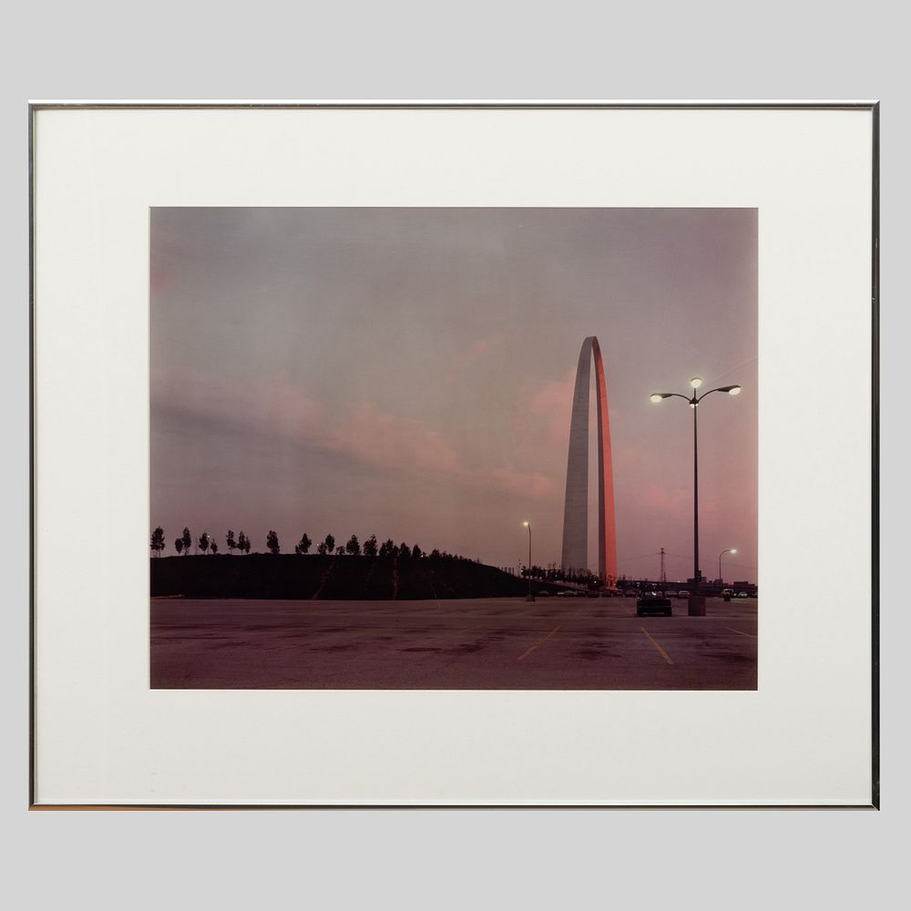 Appraisal: Joel Meyerowitz b St Louis and the Arch Panorama Chromogenic