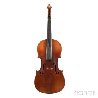 Appraisal: German Violin labeled COPY OF Antonius Stradiuarius made in Germany