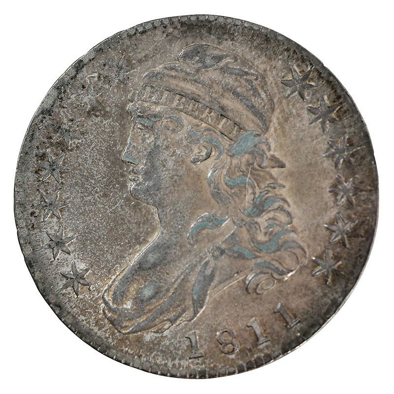 Appraisal: Capped Bust Half Dollar O punctuated date varietyProvenance Stack's Auction