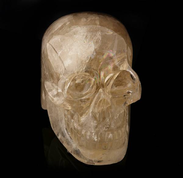 Appraisal: Quartz Crystal Skull height in