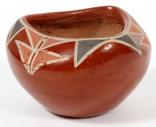 Appraisal: PUEBLO SANTA CLARA POTTERY BOWL PUEBLO SANTA CLARA POTTERY BOWL