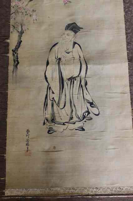 Appraisal: A COLLECTION OF CHINESE AND JAPANESE SCROLLS in poor condition