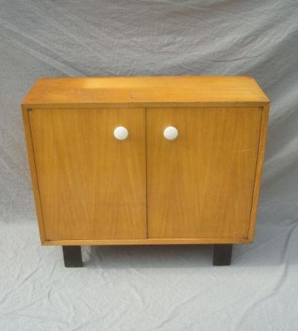 Appraisal: George Nelson for Herman Miller -Door Cabinet Midcentury From a